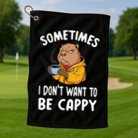 Capybara Golf Towel
