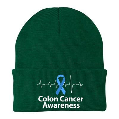 Colon Cancer Awareness Colorectal Cancer Month Knit Cap Winter Beanie