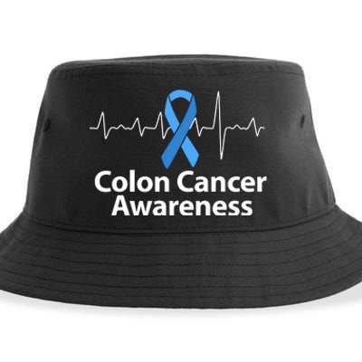 Colon Cancer Awareness Colorectal Cancer Month Sustainable Bucket Hat