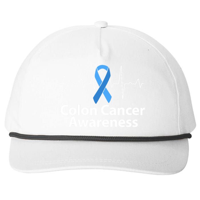 Colon Cancer Awareness Colorectal Cancer Month Snapback Five-Panel Rope Hat