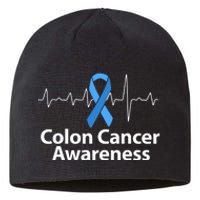 Colon Cancer Awareness Colorectal Cancer Month Sustainable Beanie