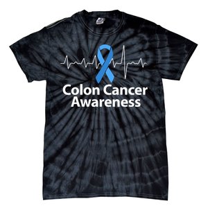 Colon Cancer Awareness Colorectal Cancer Month Tie-Dye T-Shirt