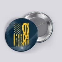 Childhood Cancer Awareness US Flag Button