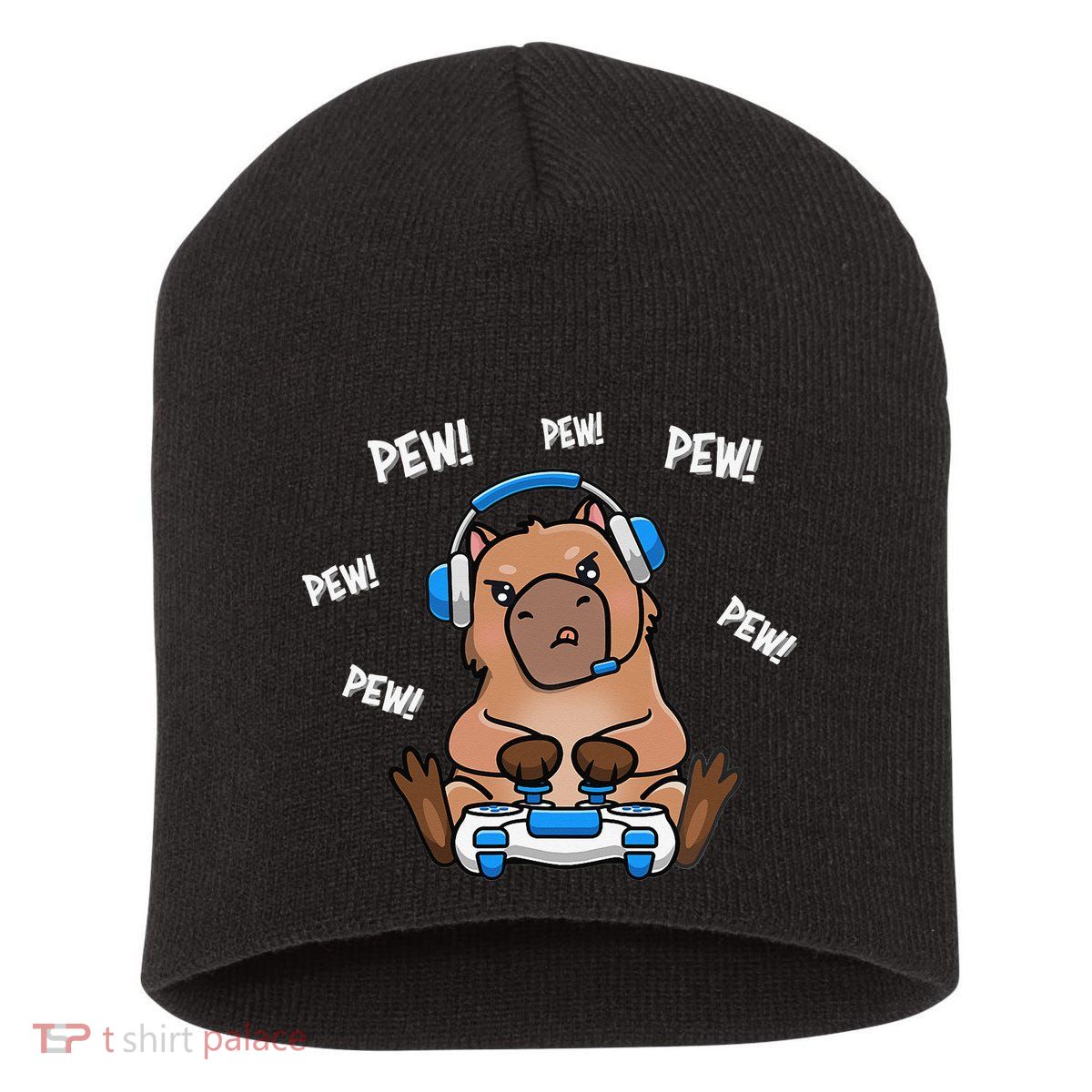 Capybara Short Acrylic Beanie