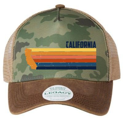 Retro Vintage Cali Legacy Tie Dye Trucker Hat