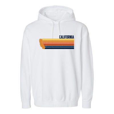 Retro Vintage Cali Garment-Dyed Fleece Hoodie