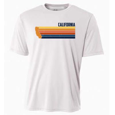 Retro Vintage Cali Cooling Performance Crew T-Shirt