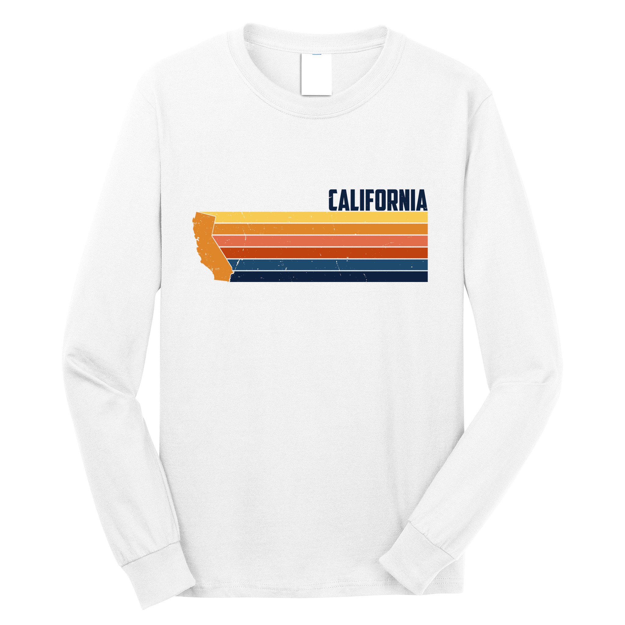 Retro Vintage Cali Long Sleeve Shirt