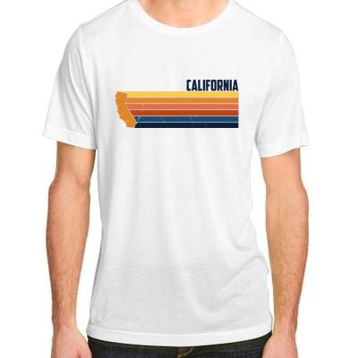 Retro Vintage Cali Adult ChromaSoft Performance T-Shirt