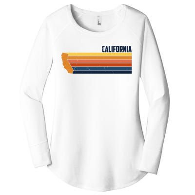 Retro Vintage Cali Women's Perfect Tri Tunic Long Sleeve Shirt