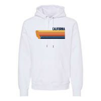 Retro Vintage Cali Premium Hoodie