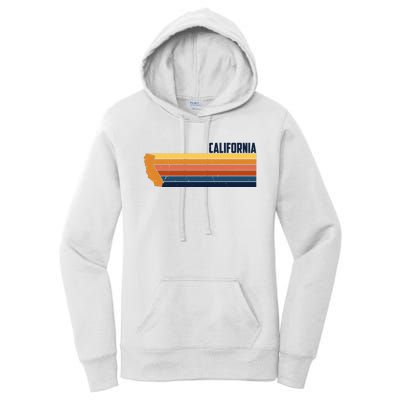 Retro Vintage Cali Women's Pullover Hoodie