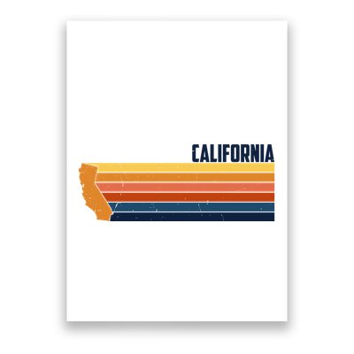 Retro Vintage Cali Poster