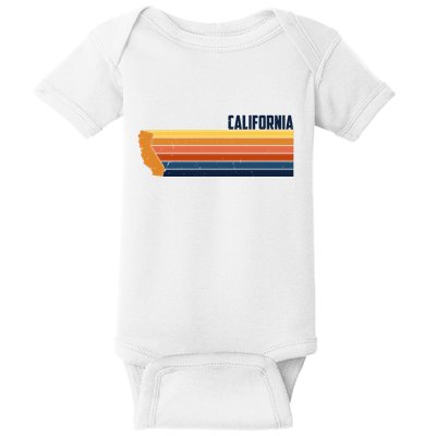 Retro Vintage Cali Baby Bodysuit