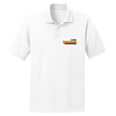 Retro Vintage Cali PosiCharge RacerMesh Polo