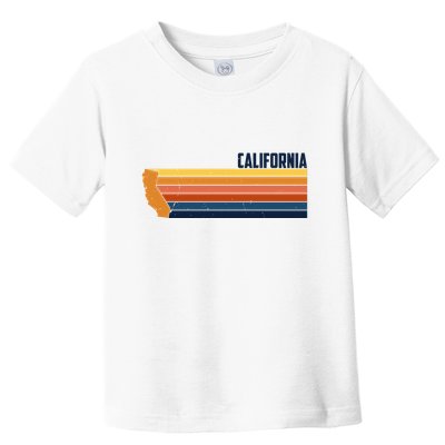 Retro Vintage Cali Toddler T-Shirt