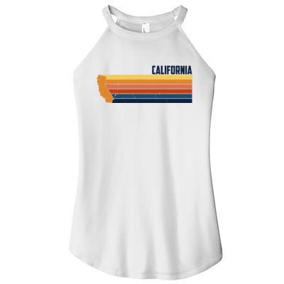 Retro Vintage Cali Women's Perfect Tri Rocker Tank