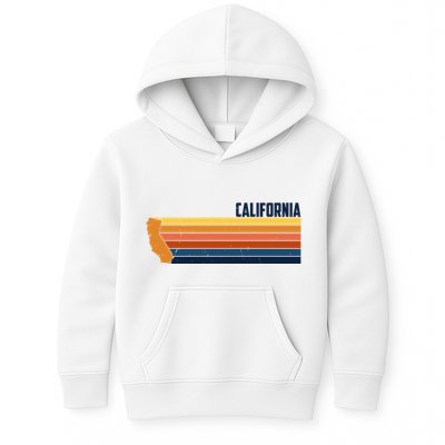 Retro Vintage Cali Kids Hoodie