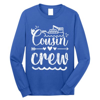 Cousin Crew And Adults Of Vessel Team Cousin Crew Gift Long Sleeve Shirt