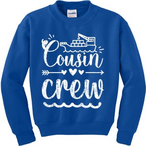 Cousin Crew And Adults Of Vessel Team Cousin Crew Gift Kids Sweatshirt