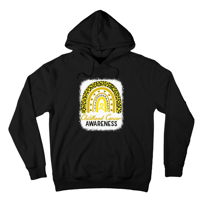 Childhood Cancer Awareness Hope Support Strong Warrior Hoodie