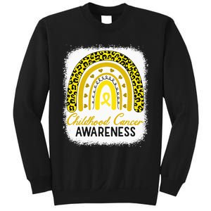 Childhood Cancer Awareness Hope Support Strong Warrior Sweatshirt