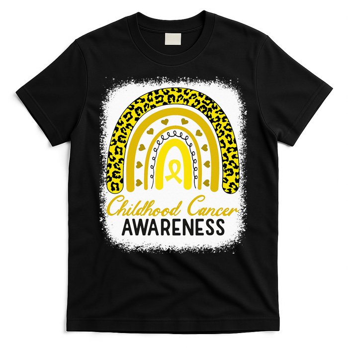 Childhood Cancer Awareness Hope Support Strong Warrior T-Shirt