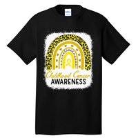 Childhood Cancer Awareness Hope Support Strong Warrior Tall T-Shirt