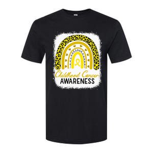 Childhood Cancer Awareness Hope Support Strong Warrior Softstyle CVC T-Shirt