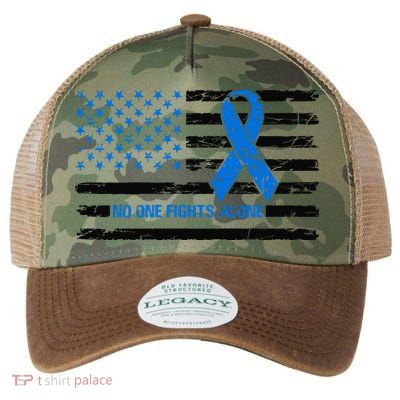 Colon Cancer Awareness Legacy Tie Dye Trucker Hat