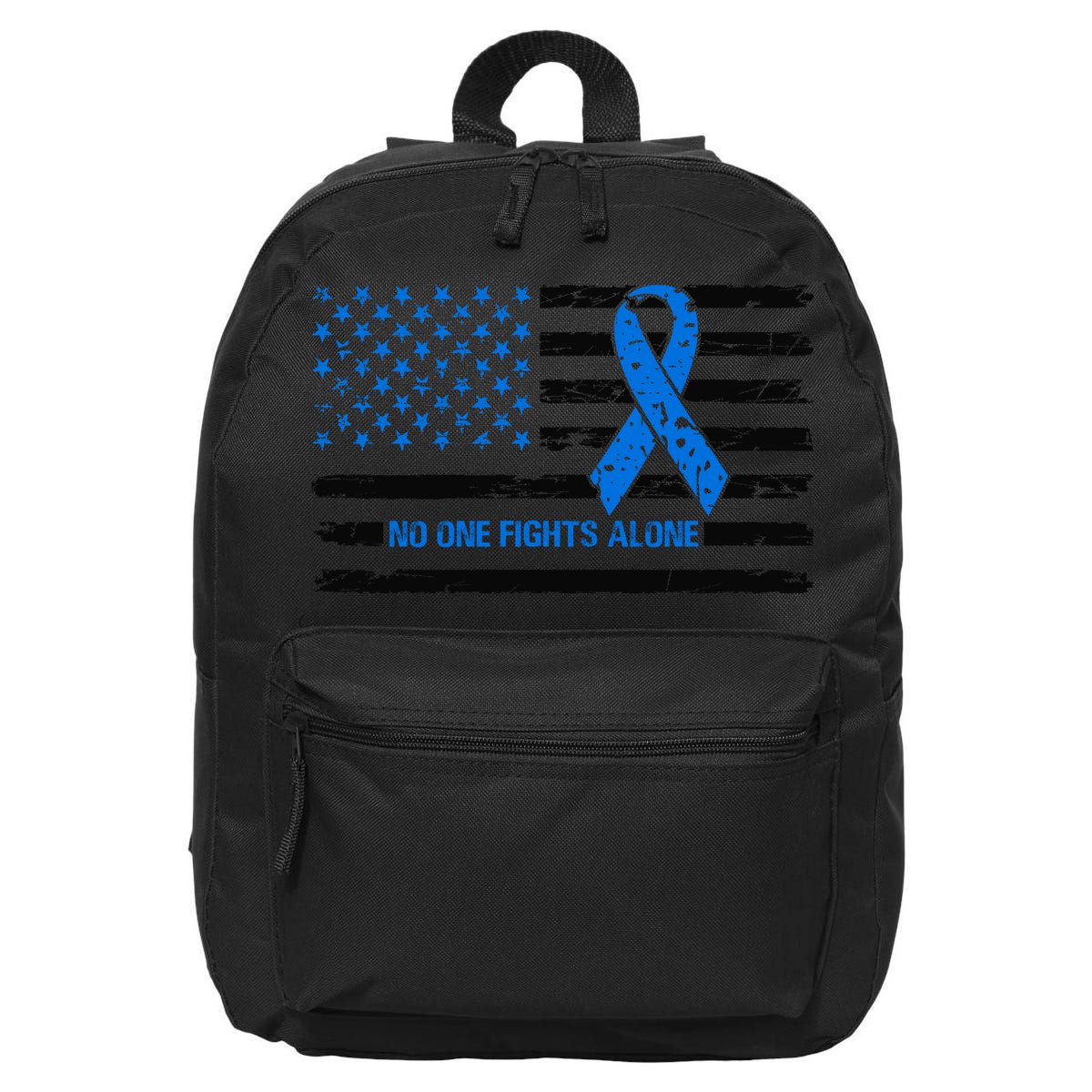 Colon Cancer Awareness 16 in Basic Backpack