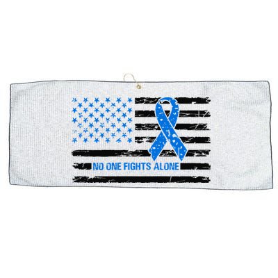 Colon Cancer Awareness Large Microfiber Waffle Golf Towel