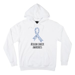 Colon Cancer Awareness Ribbon Hoodie