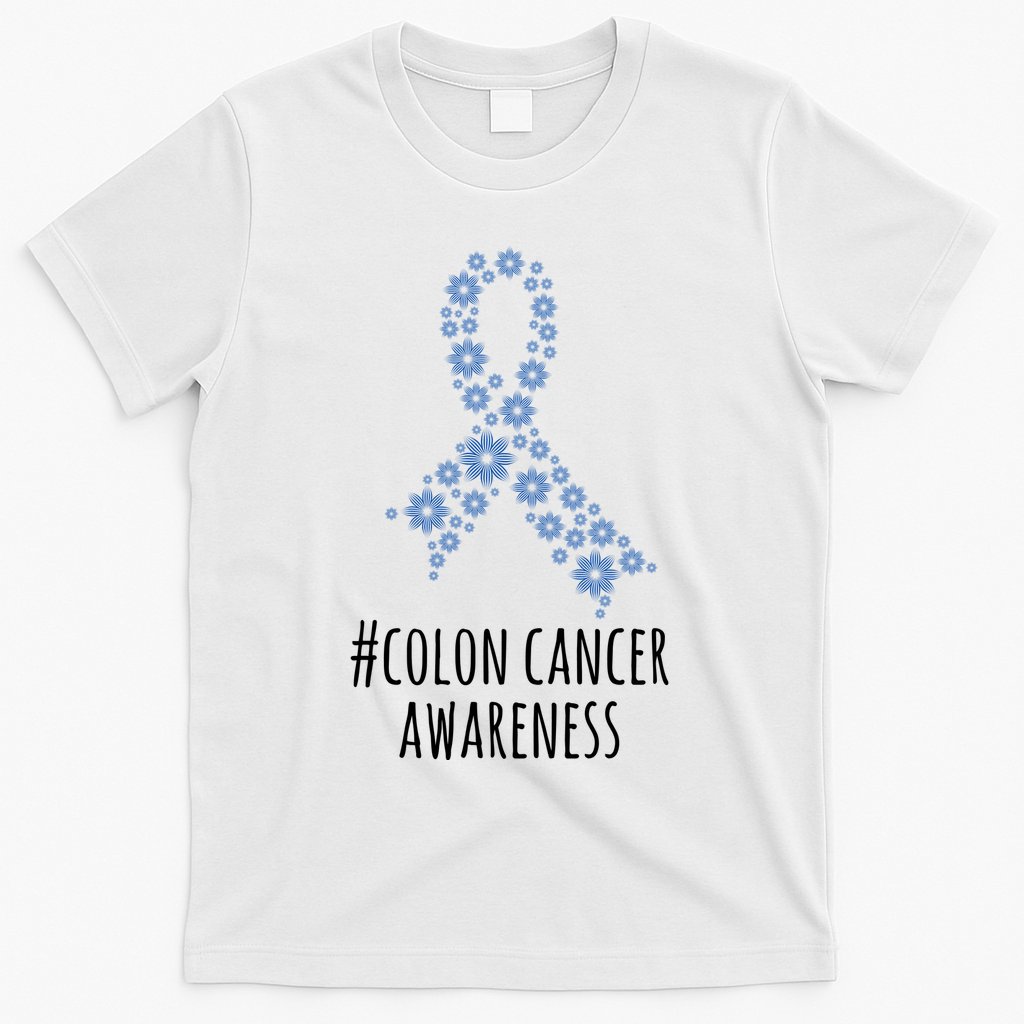 Colon Cancer Awareness Ribbon T-Shirt