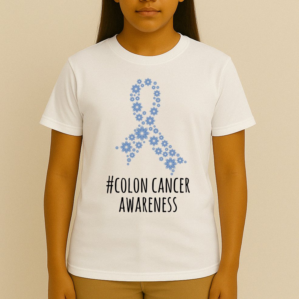 Colon Cancer Awareness Ribbon T-Shirt
