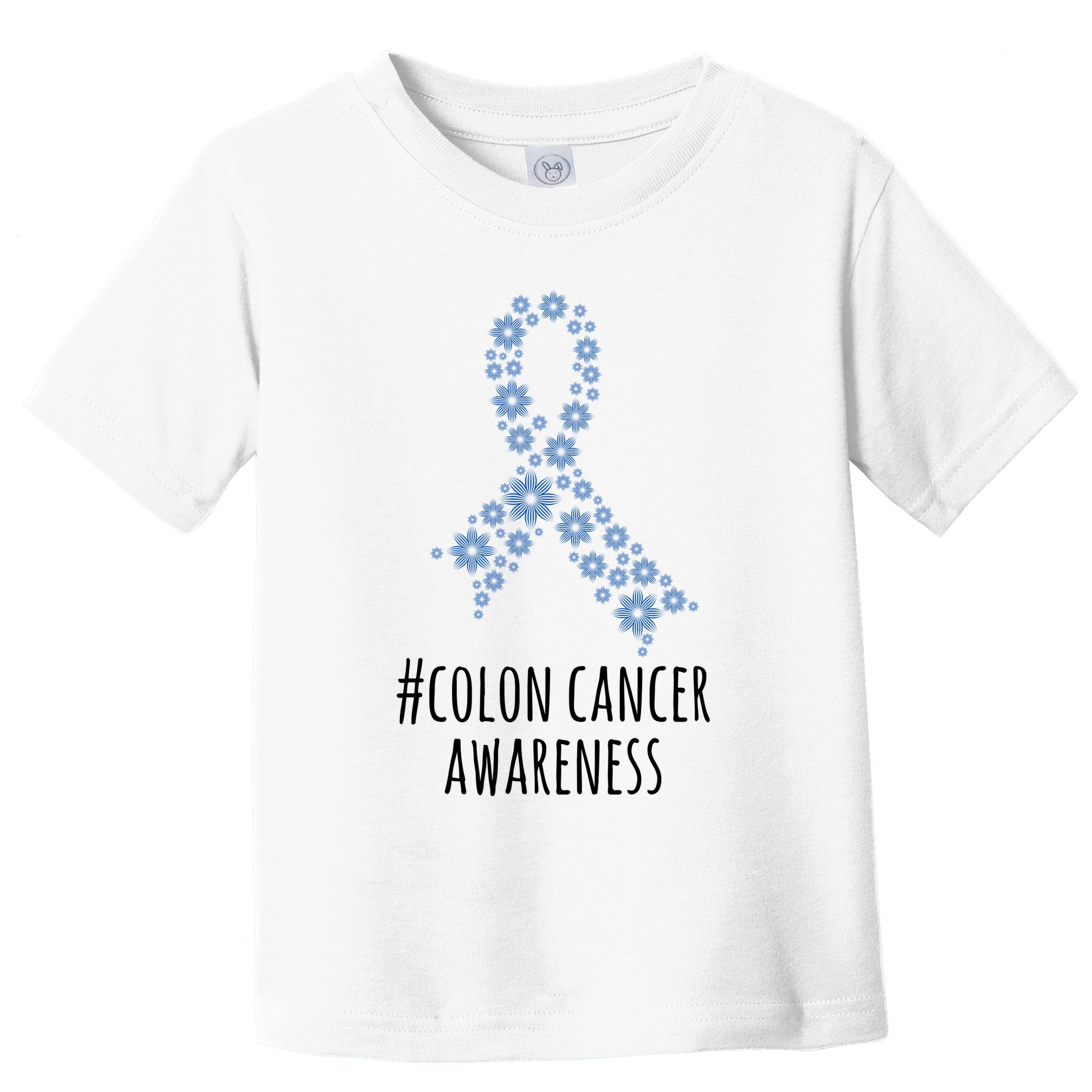 Colon Cancer Awareness Ribbon Toddler T-Shirt