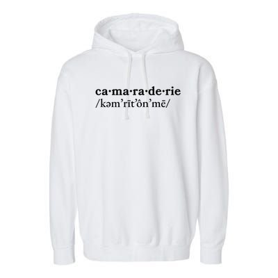 Camaraderie Garment-Dyed Fleece Hoodie