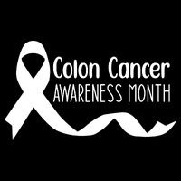 Colon Cancer Awareness Month Black Cooling Performance Crew T-Shirt