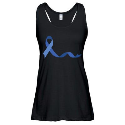 Colon Cancer Awareness Ribbon Ladies Essential Flowy Tank