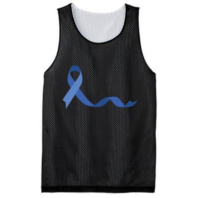 Colon Cancer Awareness Ribbon Mesh Reversible Basketball Jersey Tank