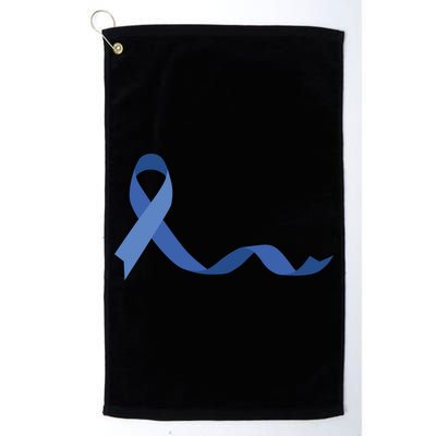 Colon Cancer Awareness Ribbon Golf Towel