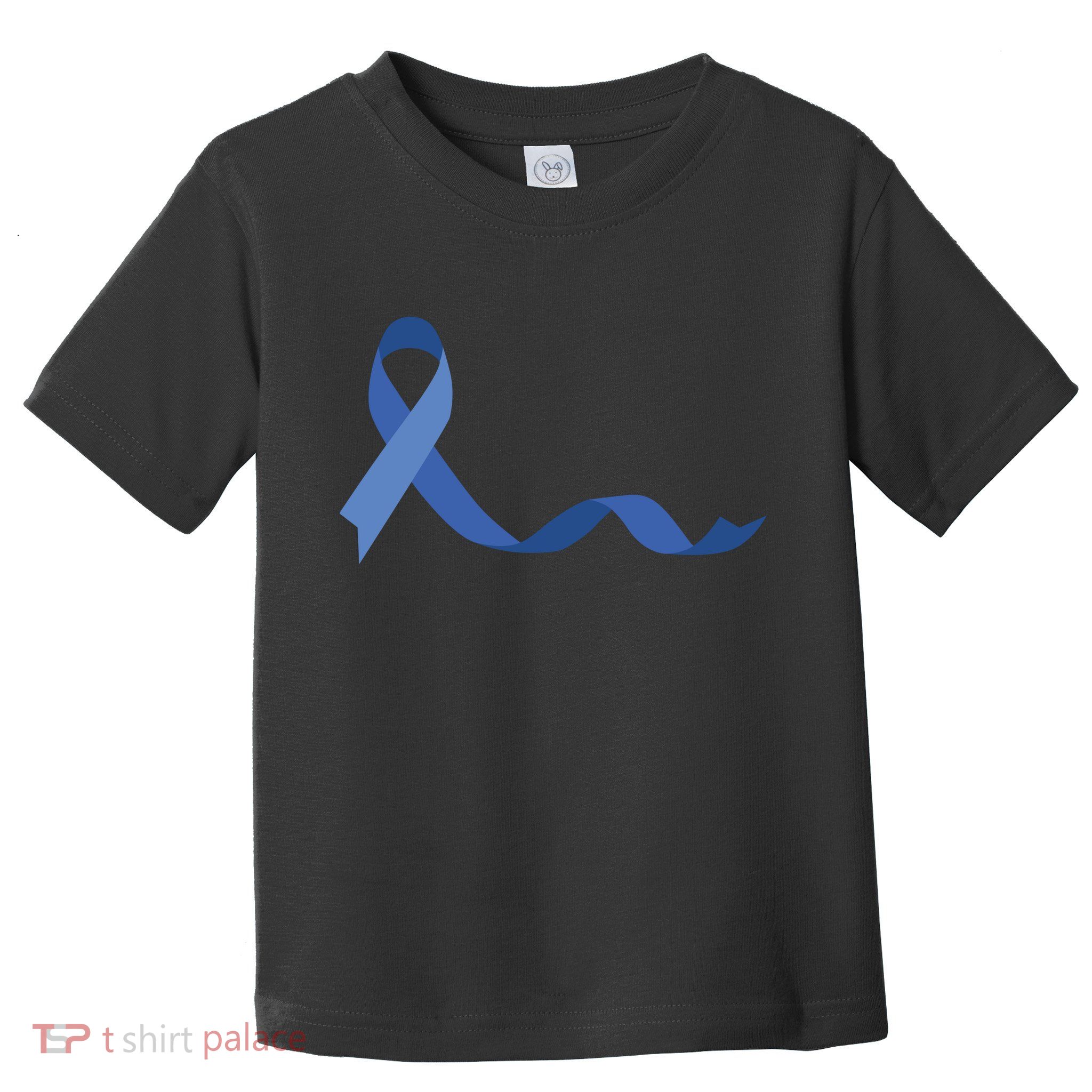 Colon Cancer Awareness Ribbon Toddler T-Shirt