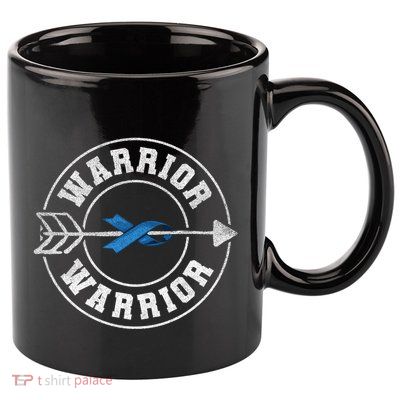 Colon Cancer Awareness Colonoscopy Warrior Survivor Gift Cool Gift 11oz C Handle Ceramic Mug