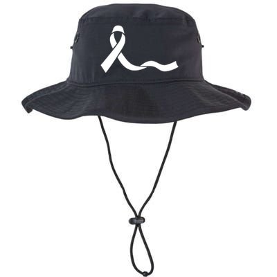 Colon Cancer Awareness Ribbon Black Legacy Cool Fit Booney Bucket Hat