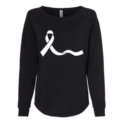 Colon Cancer Awareness Ribbon Black Womens California Wash Sweatshirt