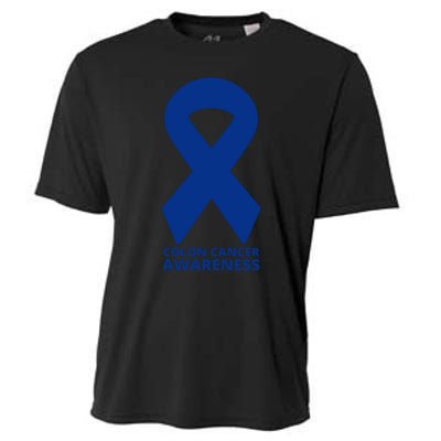 Colon Cancer Awareness Ribbon Cooling Performance Crew T-Shirt