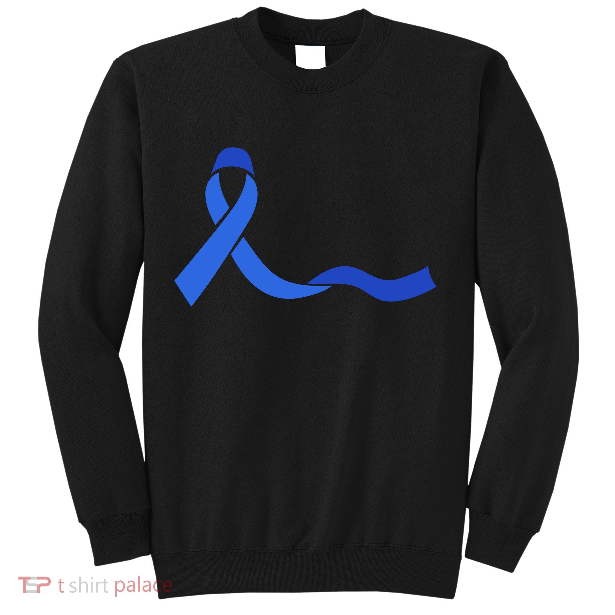 Colon Cancer Awareness Ribbon Sweatshirt
