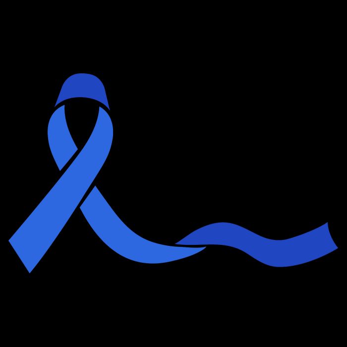 Colon Cancer Awareness Ribbon 16 in Basic Backpack