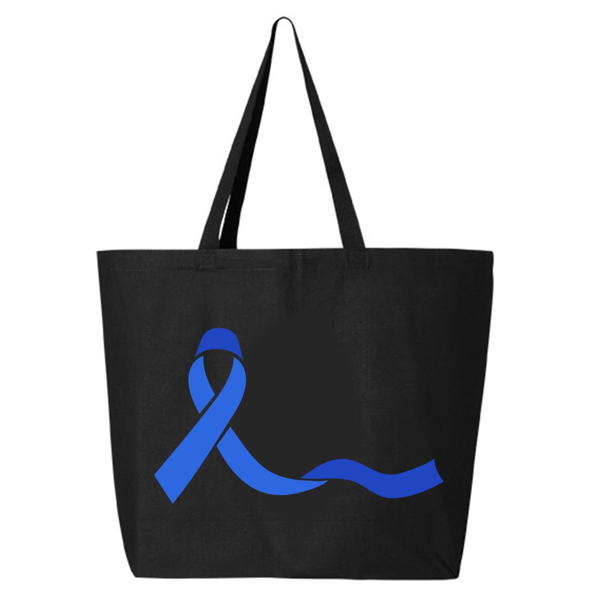 Colon Cancer Awareness Ribbon 25L Jumbo Tote