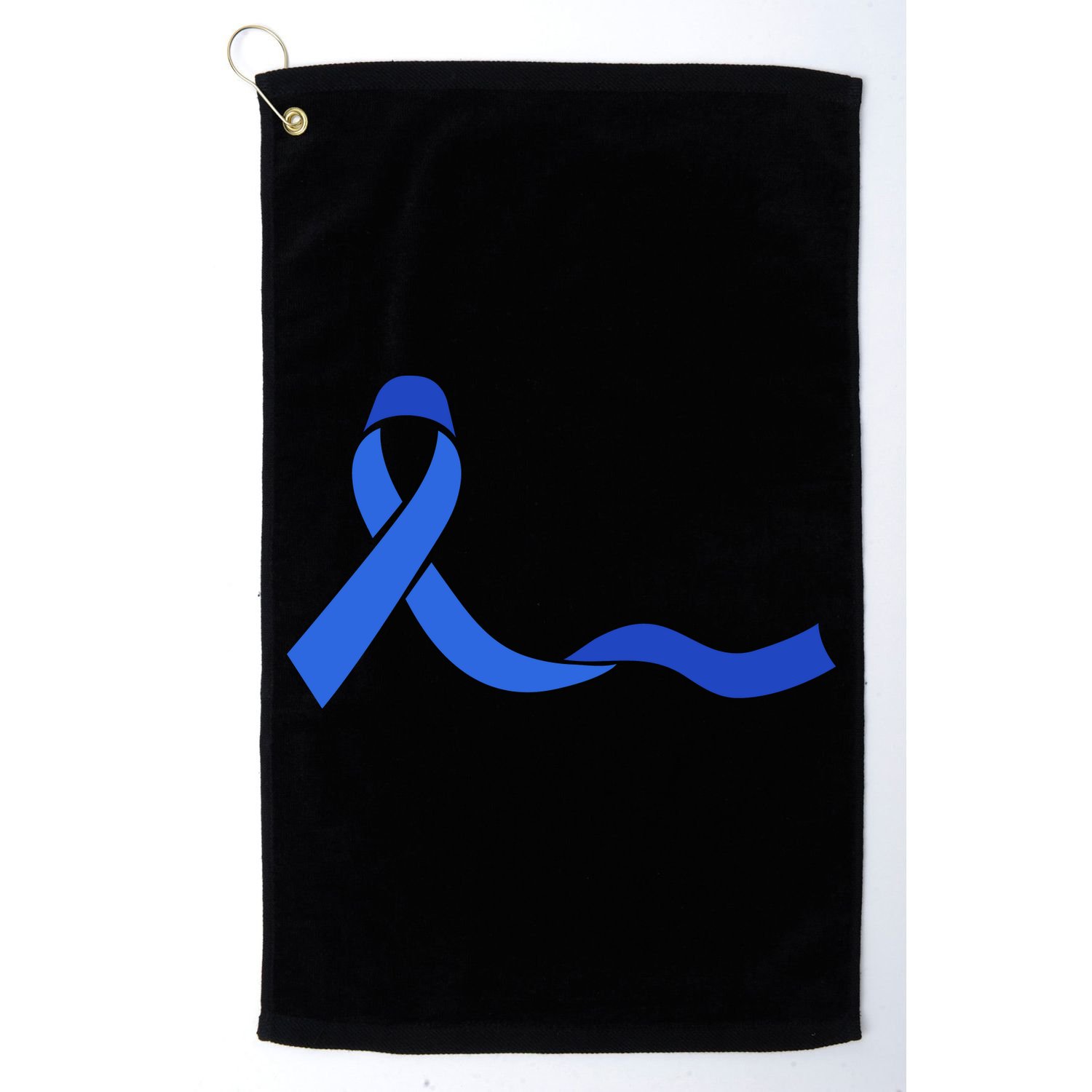 Colon Cancer Awareness Ribbon Golf Towel